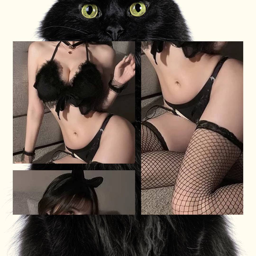 Sexy Black Cat - 9229